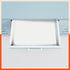 Vega Multipurpose Diamond Texture Shelf Liner | White (45 cm X 150 cm 380 GSM)
